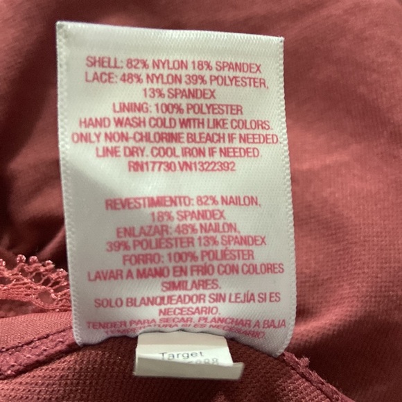 Xhilaration Halter Style One-Piece Sienna Swimsuit Size Small - Picture 8 of 9